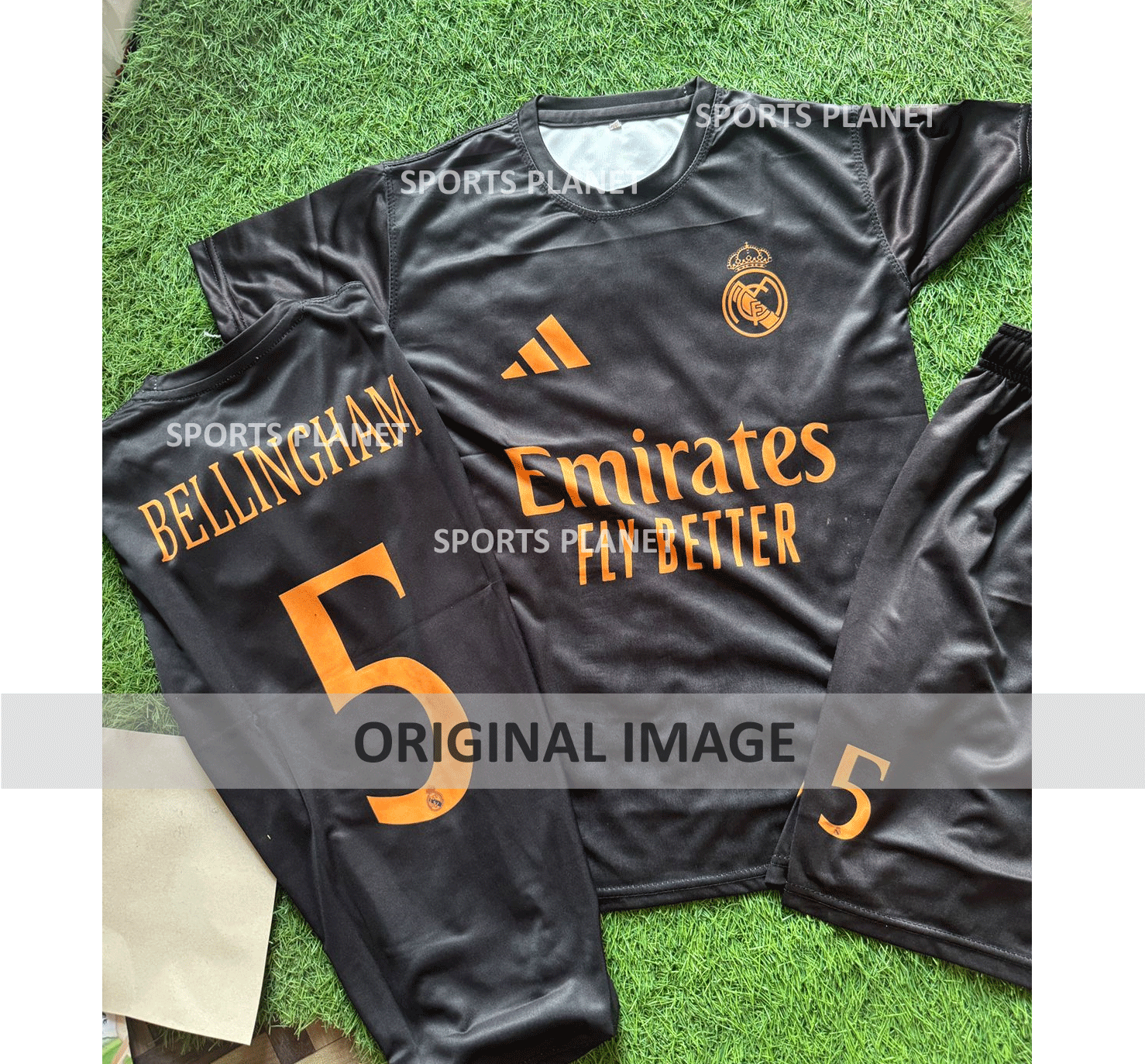 Kit Camiseta Real Madrid Bellingham #5 2024/2025 Equipación