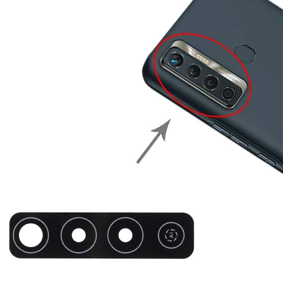 Tecno Camon 17 Replacement Back Camera Lens Glass For Tecno Camon 17