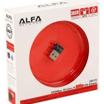 Alfa WiFi Mini USB Wifi Adapter 300Mpbs - High Range - Strong Signal Quality