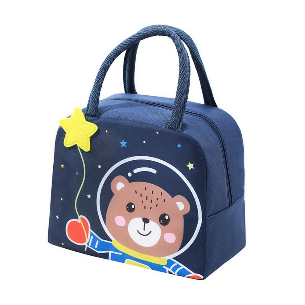 【HOT】 2022 Cartoon Lunch Bag 3D Lunch Box Bag Insulated Thermal Lunch