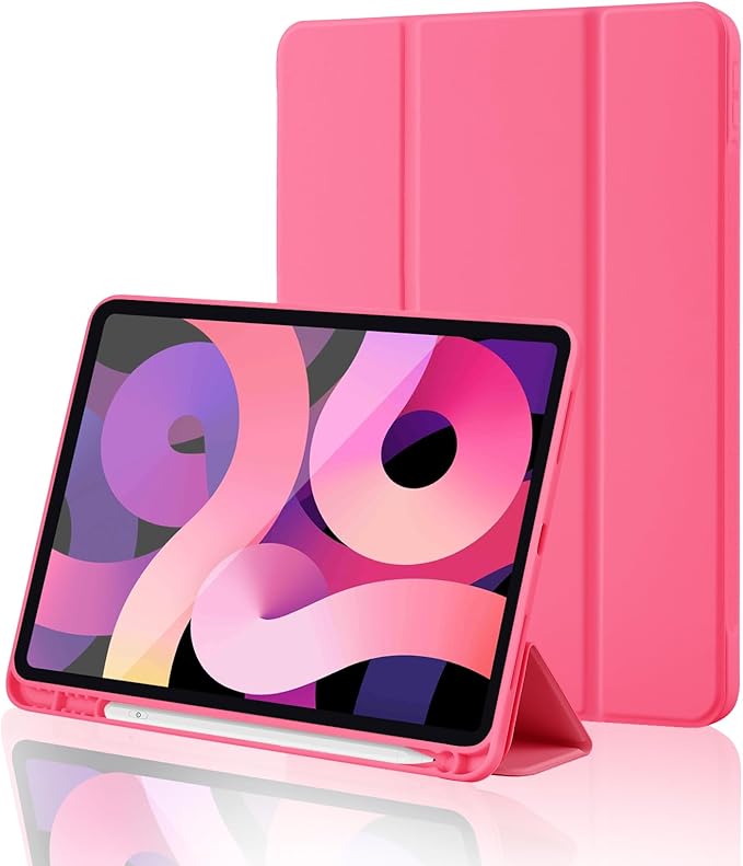 For CASE 11th Gen (A16) /10th Gen 10.9 inch Case (2025/2022) with Pencil Holder, Slim Stand Protective Folio Book Cover