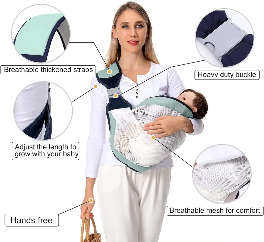 Multicolor Adjustable Baby Carrier Strong Material Safety Belt Adapt to Newborn Infant & Toddler of 3 to 18 Month Backpack