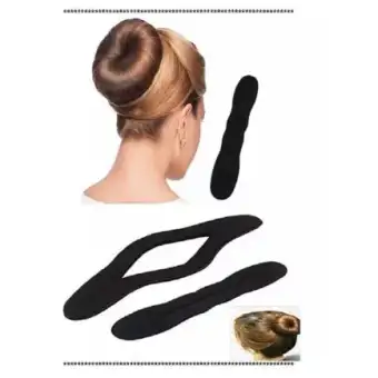 Hair Bun Sponge Hair Bang Clip Buy Online At Best Prices In