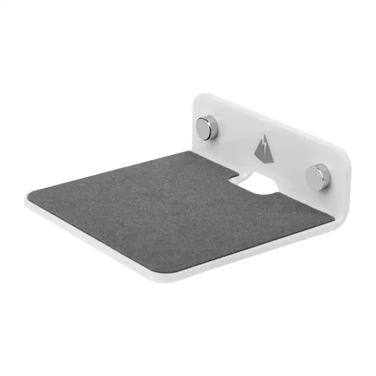 Bluetooth Speaker Stand Holder Accessories Shelf Universal for Sound Bars  White