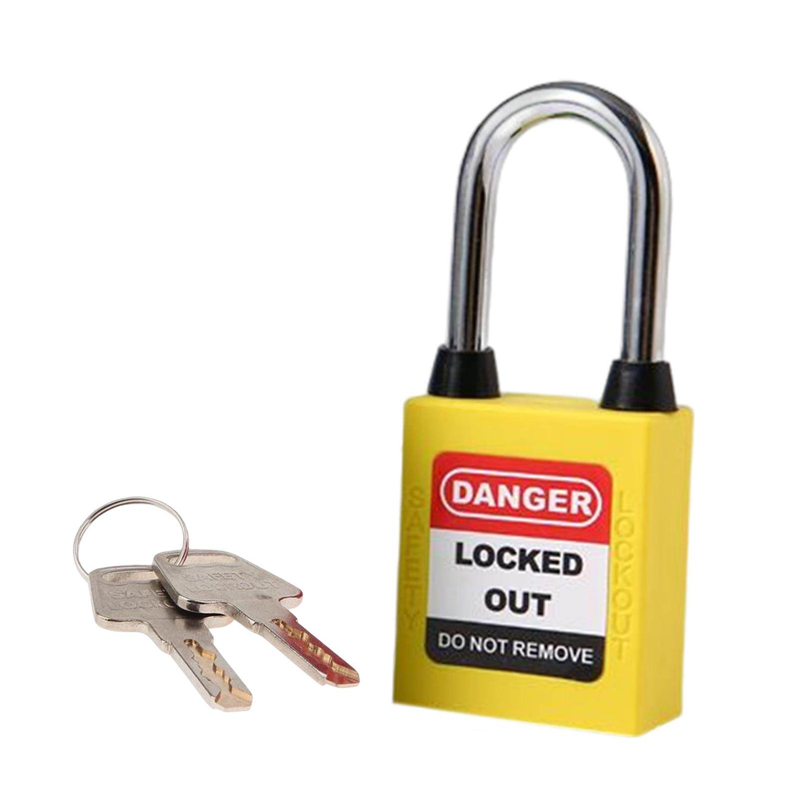 Lockout Tagout Locks Safety Padlocksteel Shackle Lightweight | Daraz.pk