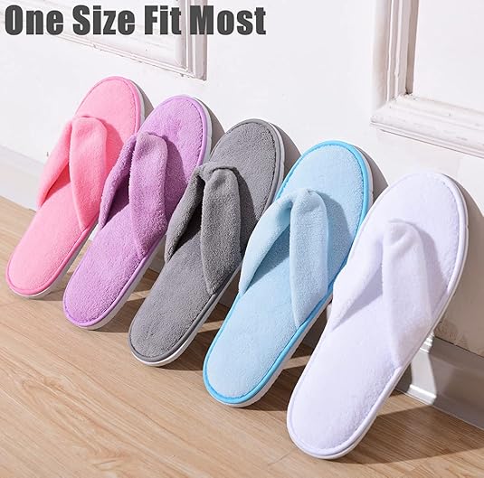 TB Premium Top Quality Anti Slip Soft And Hot Cotton Slippers For Men and Women , Cotton Cloth Spa Slippers for Girls , Women , Men, Floor, Room SPA, indoor in Multi Color