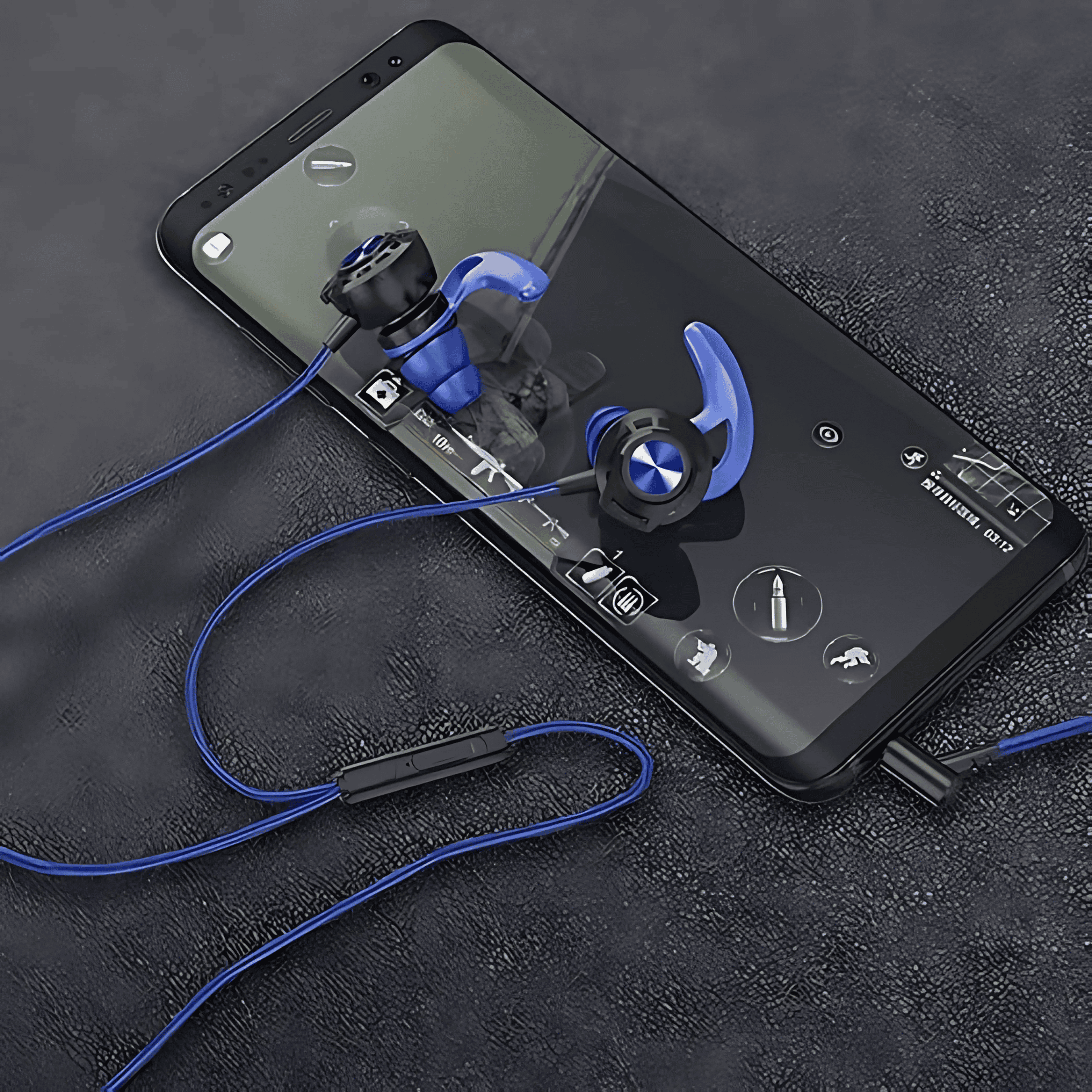 Gaming Handsfree with Dual & Detachable Mic | Wired Noise-Canceling In-Ear Gaming Earphones & Wired Gaming Earbuds | Gaming Headset & Headphones for Mobile, PC, PS4/PS5, Xbox, Switch | 3.5mm, Type-C, Lightning | Best for PUBG, COD, Free Fire, Fortnite