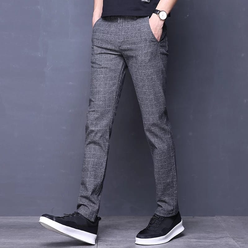 dark grey skinny chinos