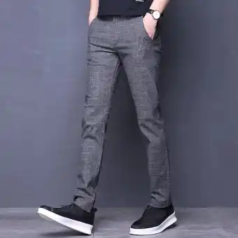 grey skinny chino
