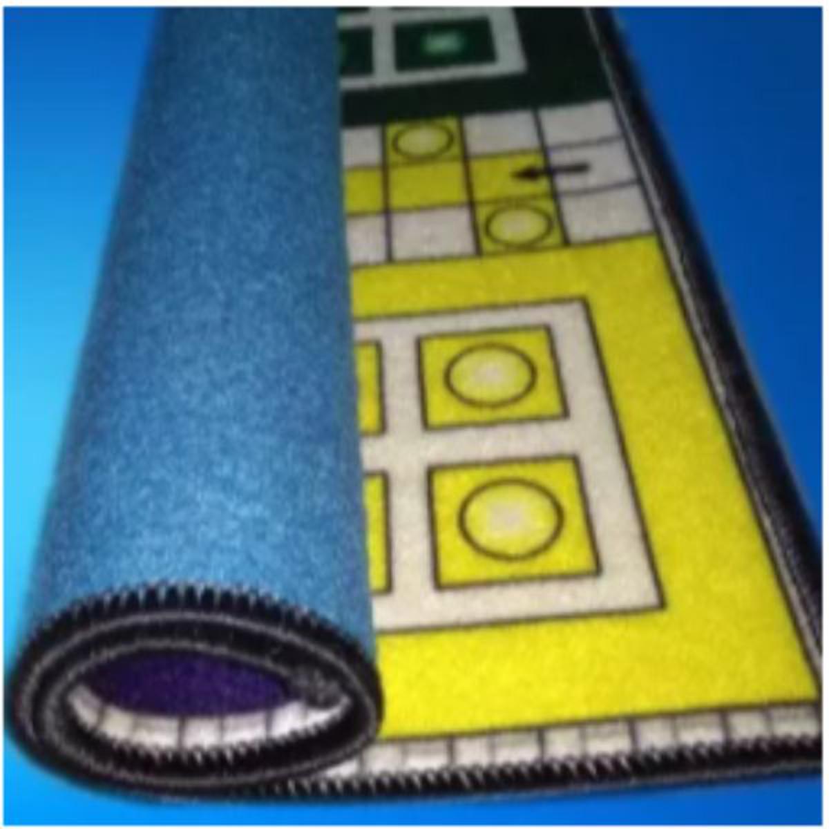 Ludo Matt Carpet Rug Large Size Ft Fold able and Washable ludo