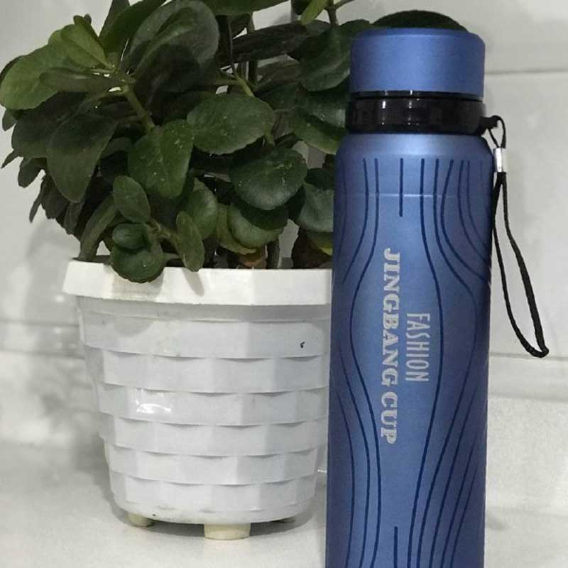 800Ml Beautiful Stainless Steel Sports Water Bottle Vacuum Flask - Double Layer Insulation Vacuum Flask Hot And Cold Water Bottle / Traveling Bottle
