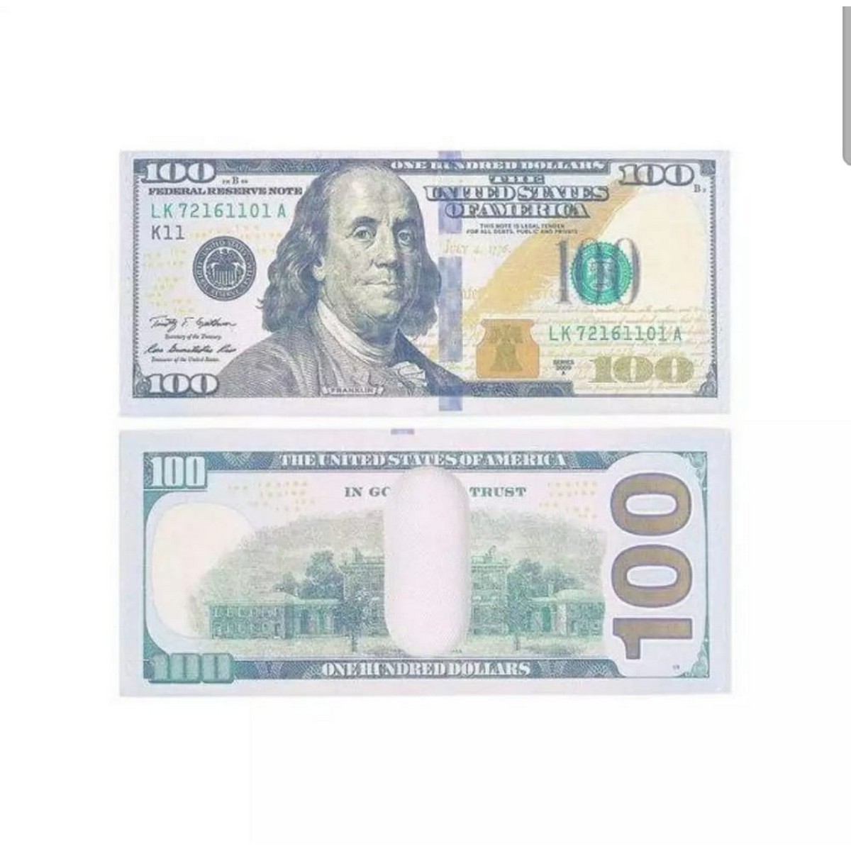 100 Dollar_Shaped Wallet | Wallet/Purse for Men/Women