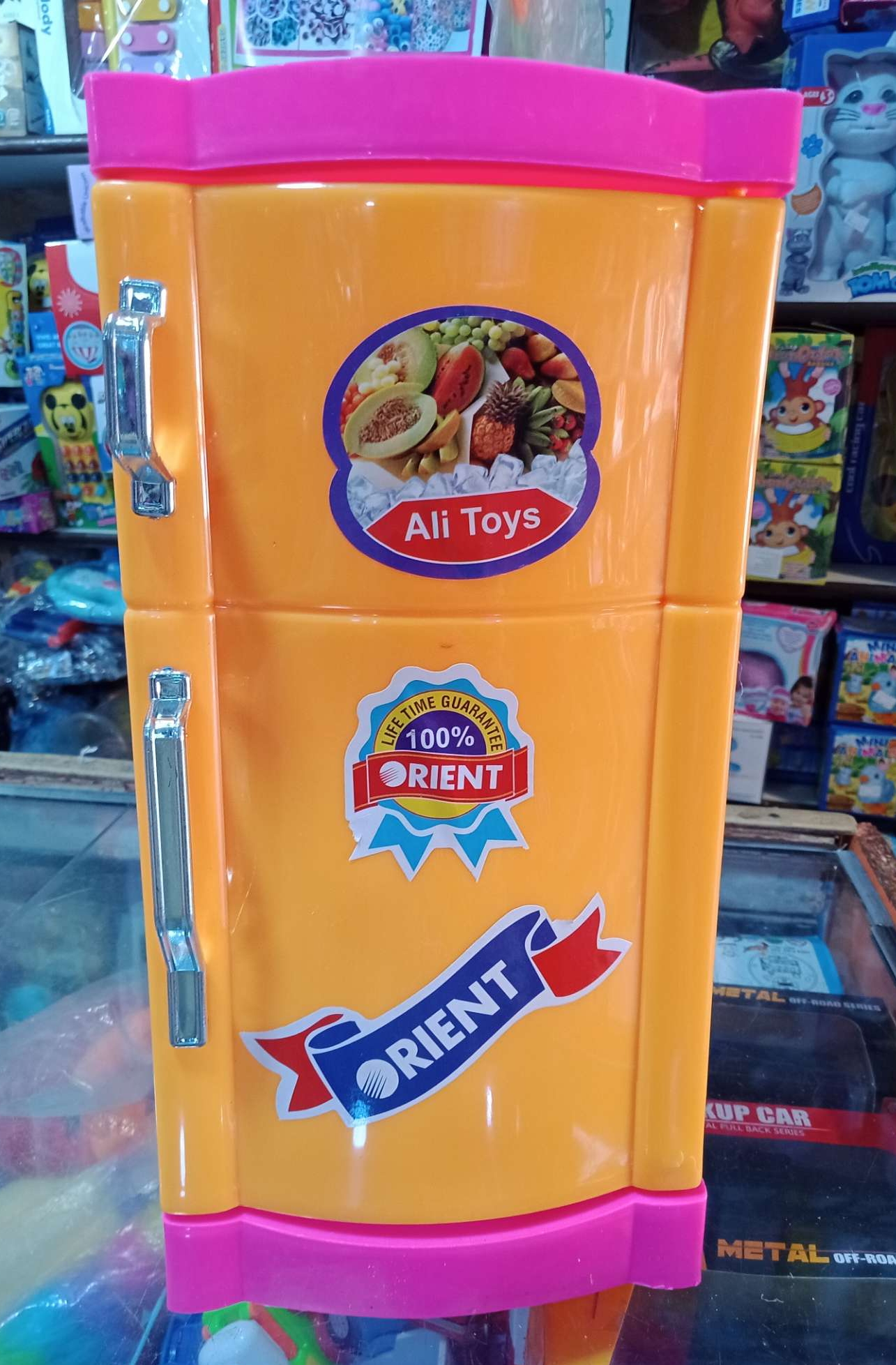 toy fridge big