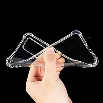 Sparx Neo 7 Ultra Anti Shock Four Corner Bumper Open Camera Protection 1.3mm Air Bag Soft Transparent Jelly-Clear Black