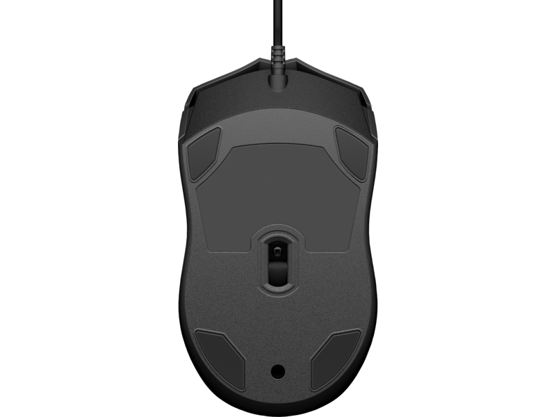 HP Wired Mouse 100 USB Optical Mouse 1600 DPI 3 Buttons