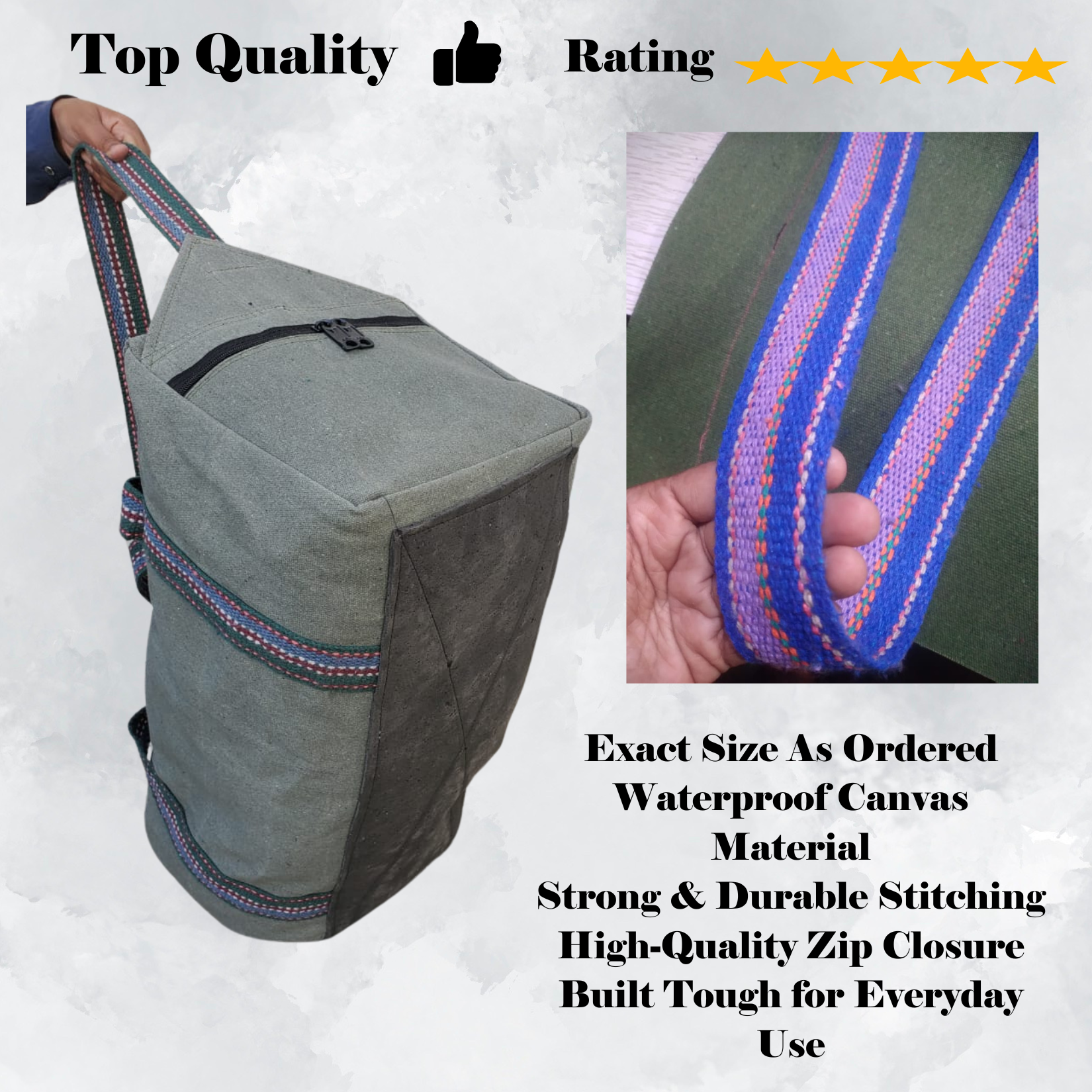 Tool bag electrician canvas Toolkit Case Hand Tool Pliers Organizer Portable Handheld 14 inch Bag Strong Durable Water Proof Thickened tarpal Carpentry Tool container wear resistance zip with side pocket hardware car box
