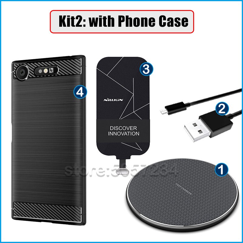 Phone Wireless Charging for Sony Xperia XA XA1 XA2 Ultra Plus XZ Premium  XZ1 Compact Qi Wireless Charger+USB Charging Receiver: Buy Online at Best  Prices in Pakistan | Daraz.pk