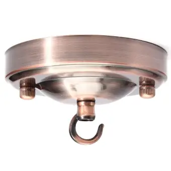 Retro Vintage Ceiling Rose Hook Plate Holder Light Fitting Chandelier Lamp Bulb