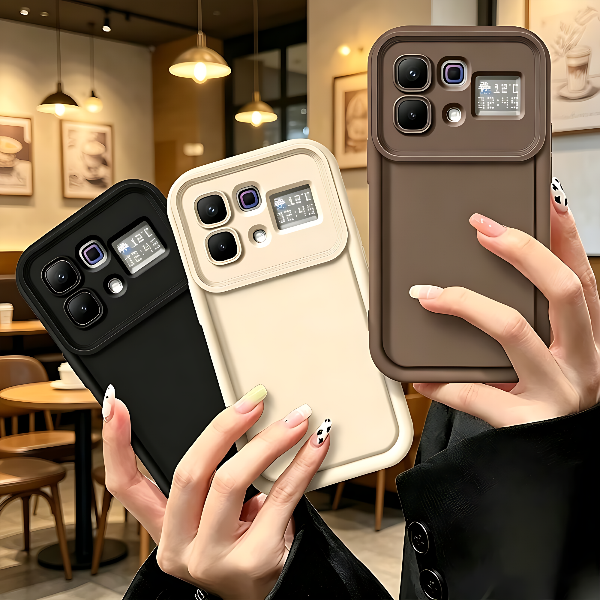 Sixonic Candy Silicone Cover For Infinix Note 60 - Note 60 Pro Shockproof Soft TPU Back Cover With Camera Lens Protection Infinix Note 60 - Note 60 Pro Cover Case