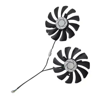 New 1 Pair Graphics Card Fan 85mm Ha9010h12f Z 4pin Cooler Fan Replacement For Msi Gtx 1060 Oc 6g Gtx 960 P106 100 P106 Gtx1060 Gtx960 Buy Online At Best Prices In Pakistan Daraz Pk