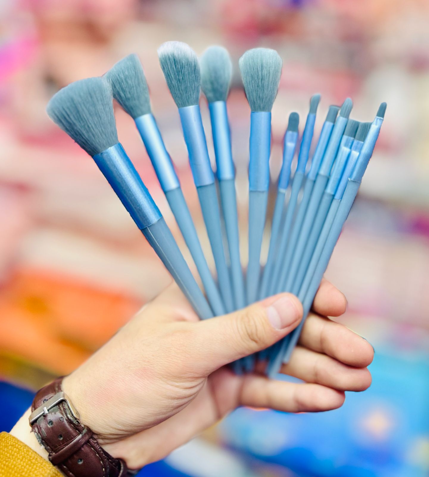 13Pcs Portable Soft Make up Brush Set Cosmetic Brushes Set Makeup Tools Set Makeup Brush Kit