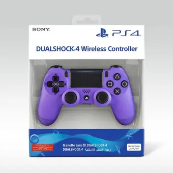 electric purple dualshock 4