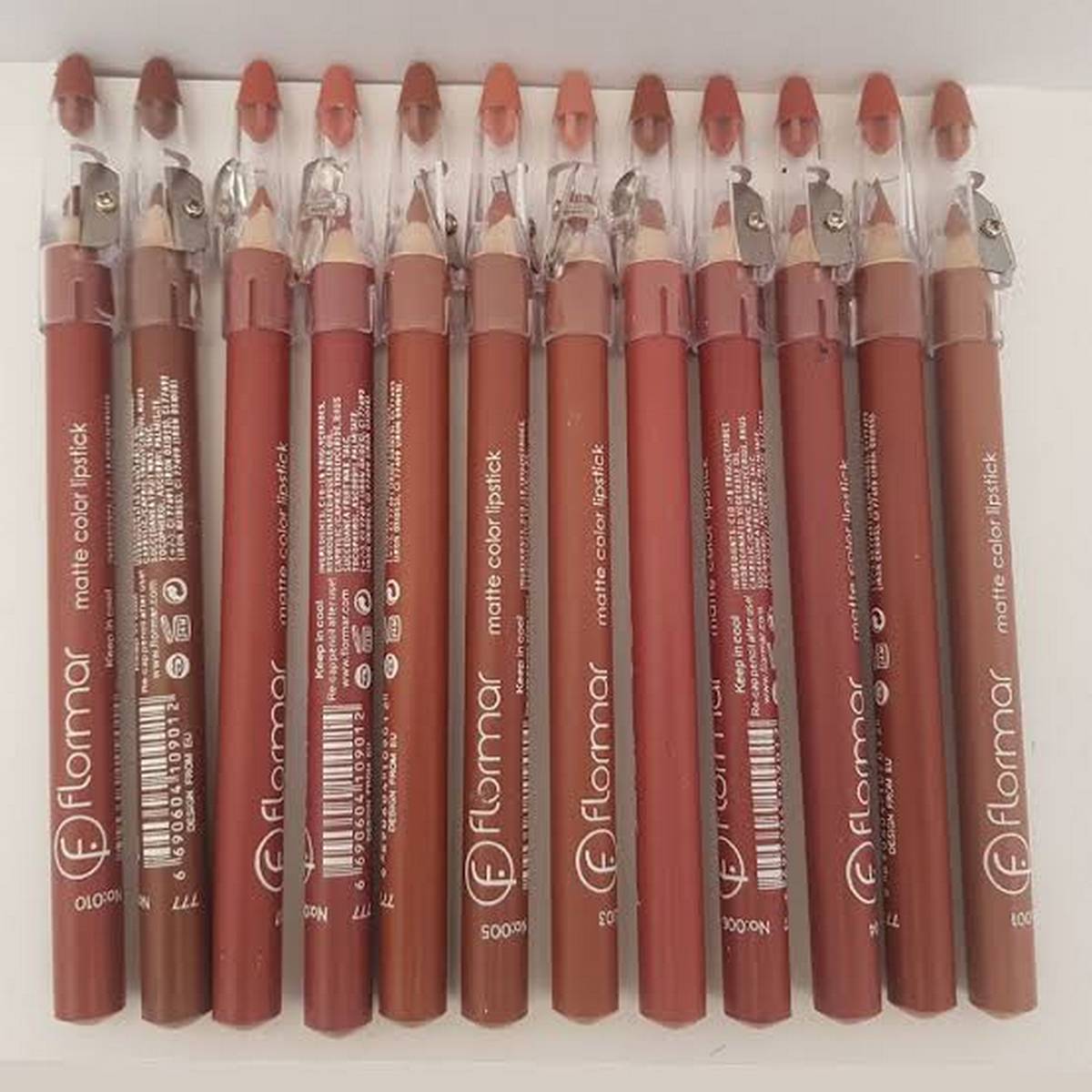 Set of 3/ 6 /12 Lip Pencils Lip Liners Lipsticks Matte Lipliner