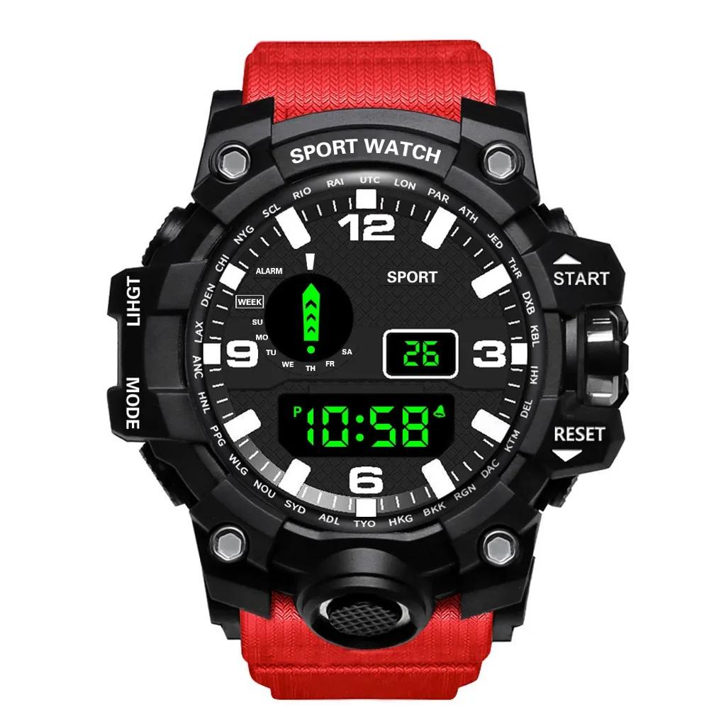 Multifunctional Waterproof Outdoor Sports Watch For Men Watches LED Digital Wristwatch Shockproof Life Waterproof Male Electronic Watch