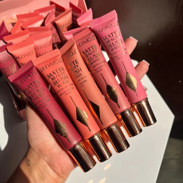 High Pigmented Liquid Blush Blusher Blushon Matte Makeup Natural Shades Lips and Cheeks