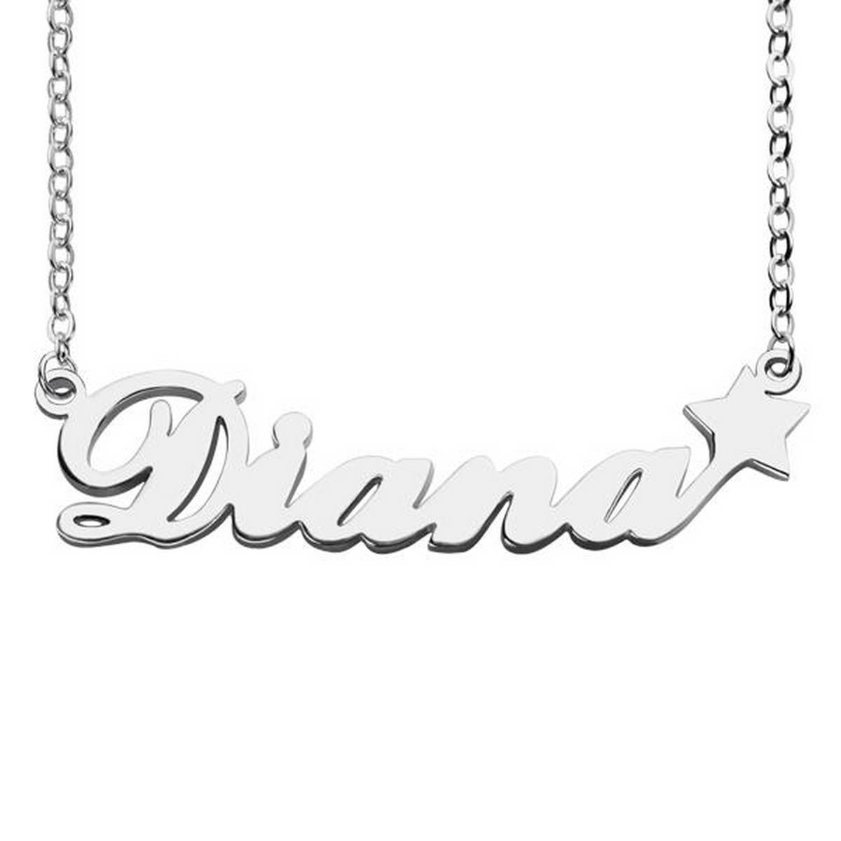 Silver Plated Pendant Necklace 