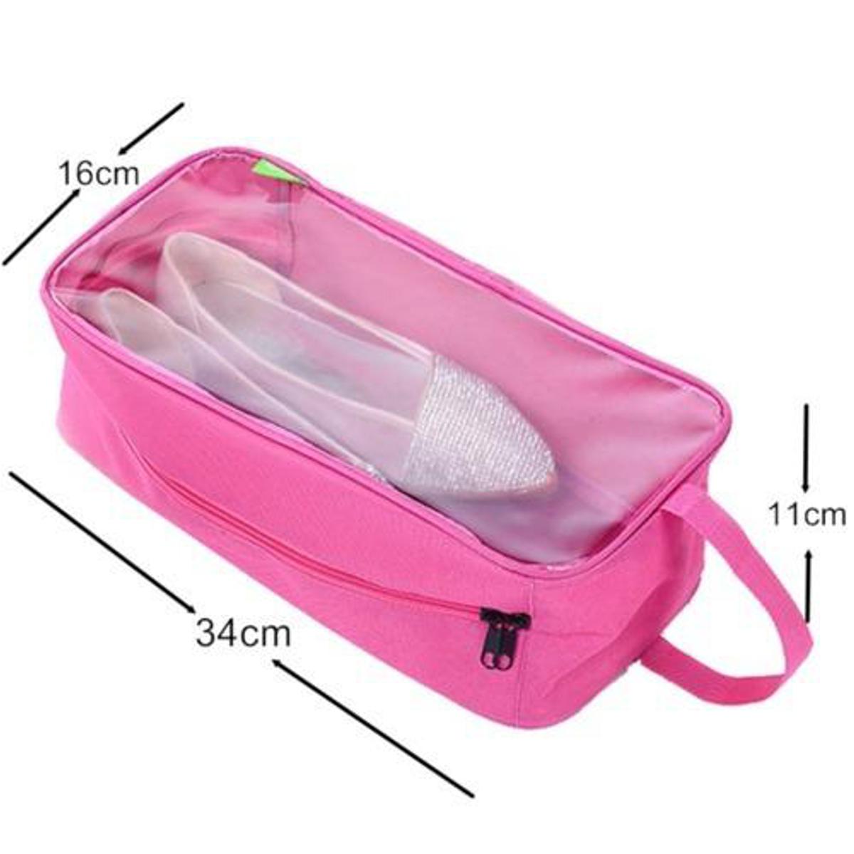 New Arrival Luggage Accessories Transparent Waterproof Shoe Bags Travel Dustproof Portable Shoes Bag