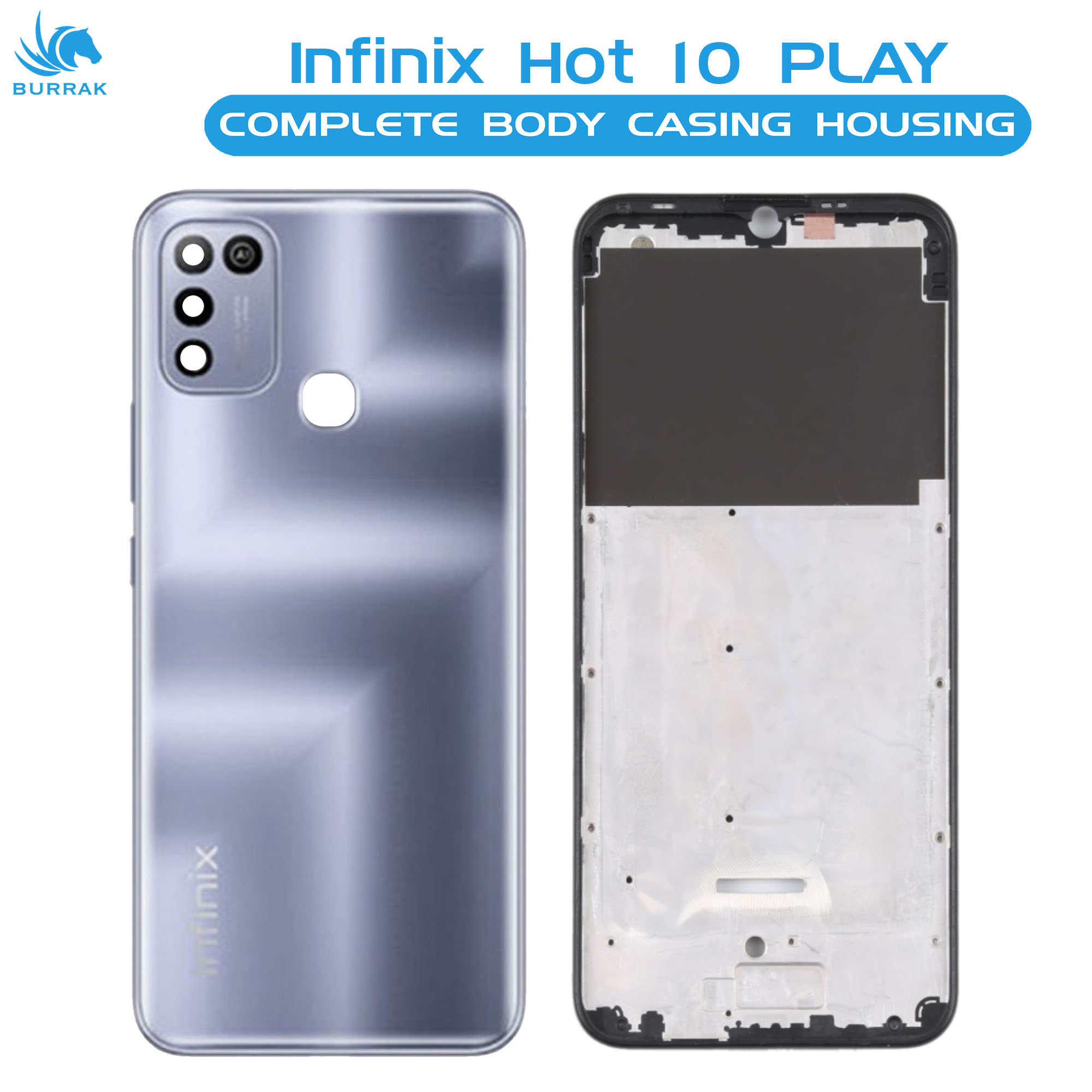 infinix hot 10 play middle frame