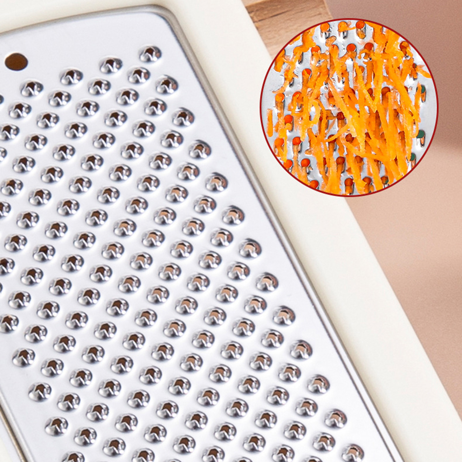 Potato Shredder Ergonomic Handle Portable Manual Fruit Carrot Cheese Butter Grater (Set Of 3)