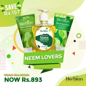 herbion neem face wash
