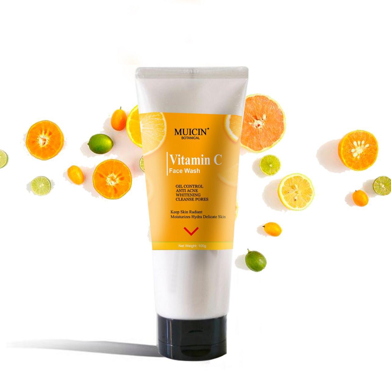 vitamin c rich face wash