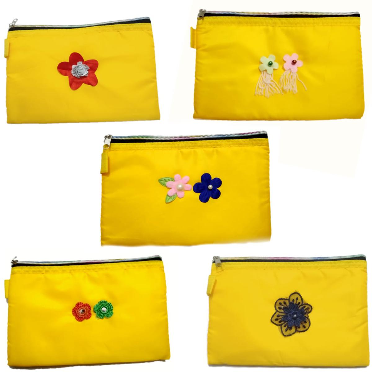 Pencil Case / Pouch for Adults and Teens, Large Capacity Pouch, Sturdy Pen Organizer, Wide Opening with Secure Zipper Closure