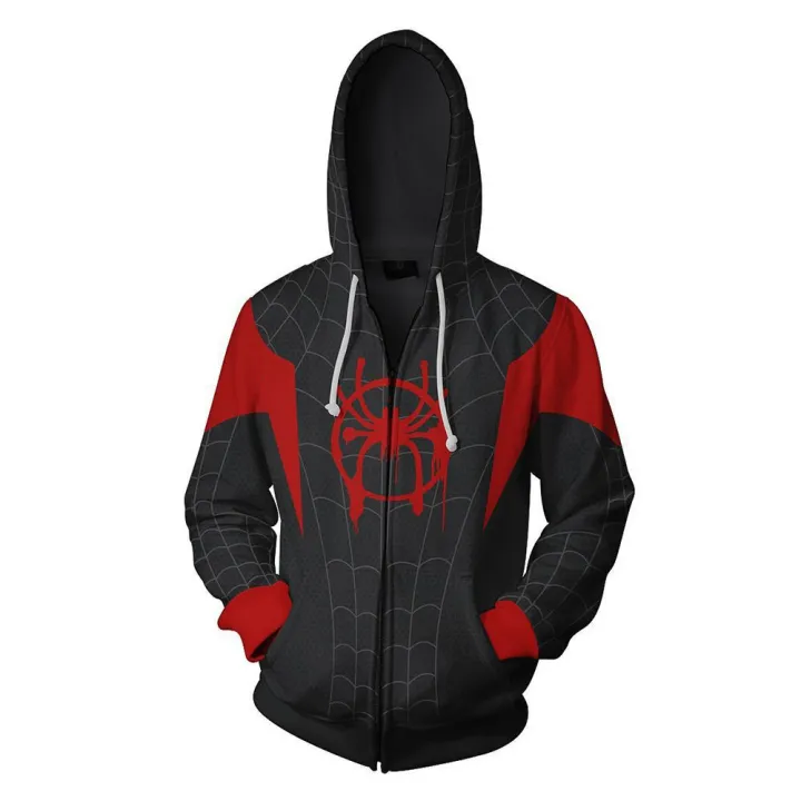 3D Spider-Man Zip Up Hoodie Sweatshirts Long Sleeve Zipper Men woman Masked Spiderman  Hoodie Cosplay Sweatshirt Jacket: Buy Online at Best Prices in Pakistan |  