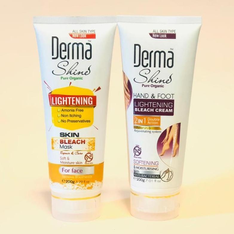 Skin Lightening Hand & Foot Bleach And Skin Bleach Mask Pair Pack Price