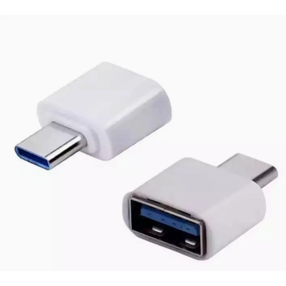 USB to Type C OTG Converter for Android Smartphones, Fast Data Transfer and Charging Adapter