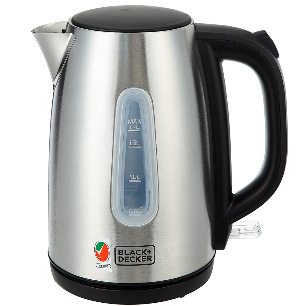 Black Decker 2000W Stainless Steel Electric Kettle JC450