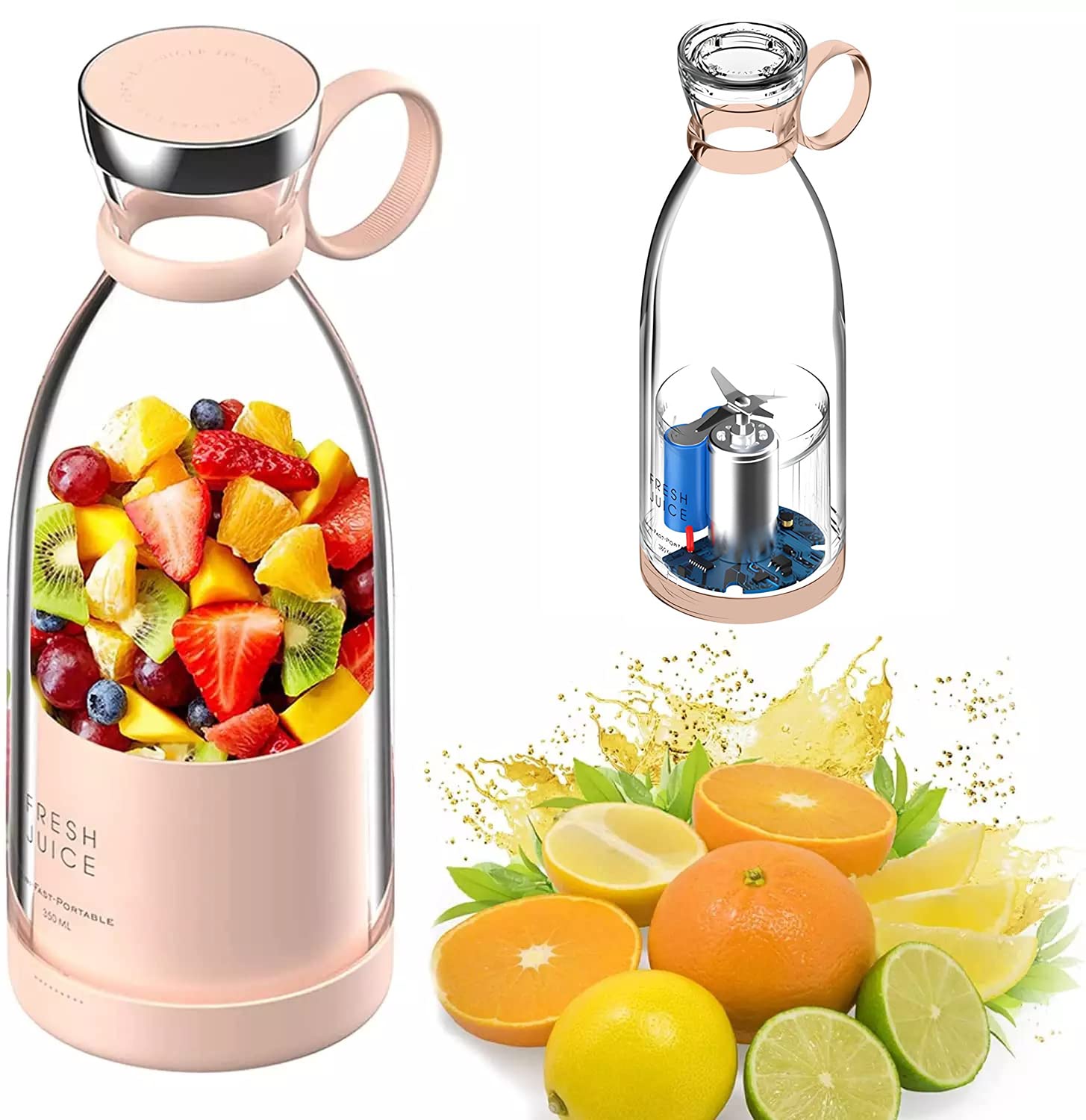 Portable Blender Electric Blender Bottle Juicer Cup Personal Blender