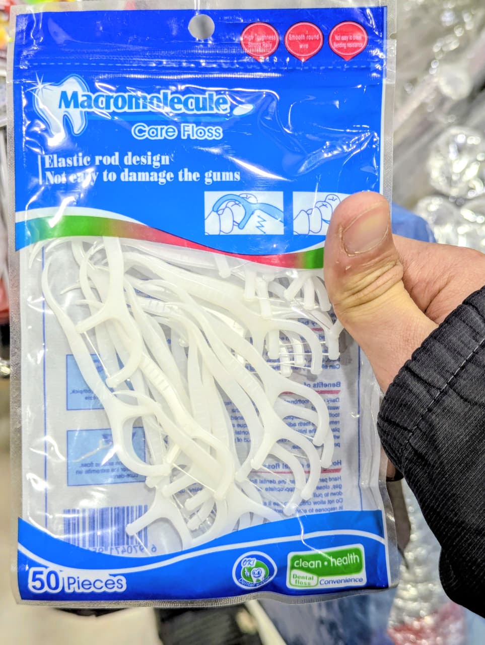 100pcs Ultra-Thin Dental Floss Sticks | Disposable Toothpick & Interdental Cleaning Floss Picks | Gentle Gum Care Oral Hygiene Tools