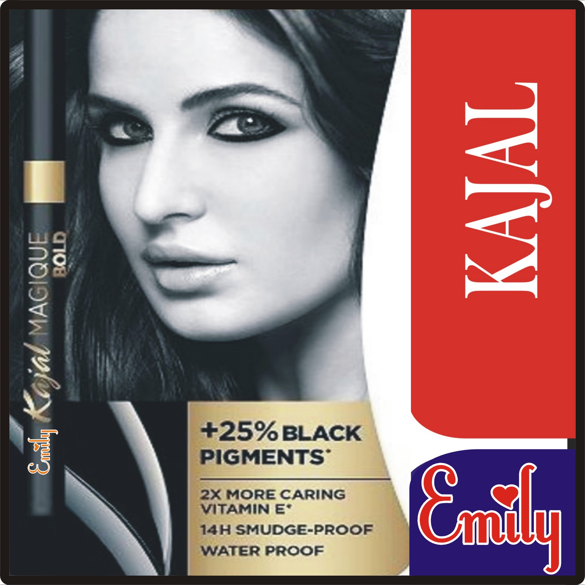 BUY ONE GET ONE FREE High Quality Kajal Waterproof Deep Black Long Lasting Smudge proof Kajal Best Selling High Quality Kajal Waterproof Deep Black Long Lasting Smudge proof Kajal Waterproof Deep Black Long Lasting Smudge proof Kajal Best Selling