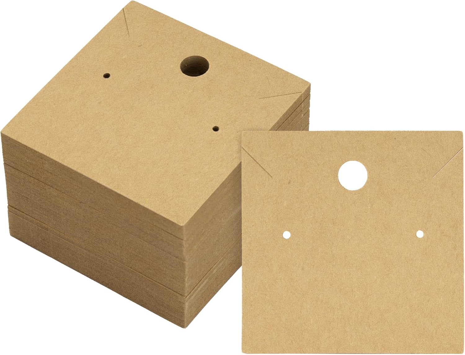 THEVEIL.PK Viral Jewellery Display Cards | Pack of 25, 50, 100, 150 & 200 | Earring & Necklace Display Holder Cards for Small Jewellery Business Packaging & Branding