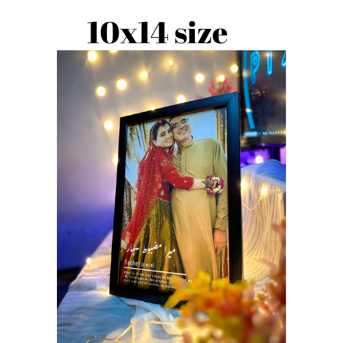 custom 1 picture frame for some one Special, customize gift for husbad , friends, Sister, brother, & Parents , for Daughter ,customize Gift , Special Gift ever