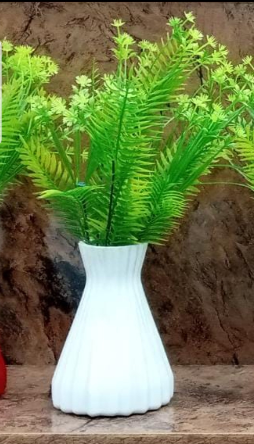 Artificial Flowers Vase