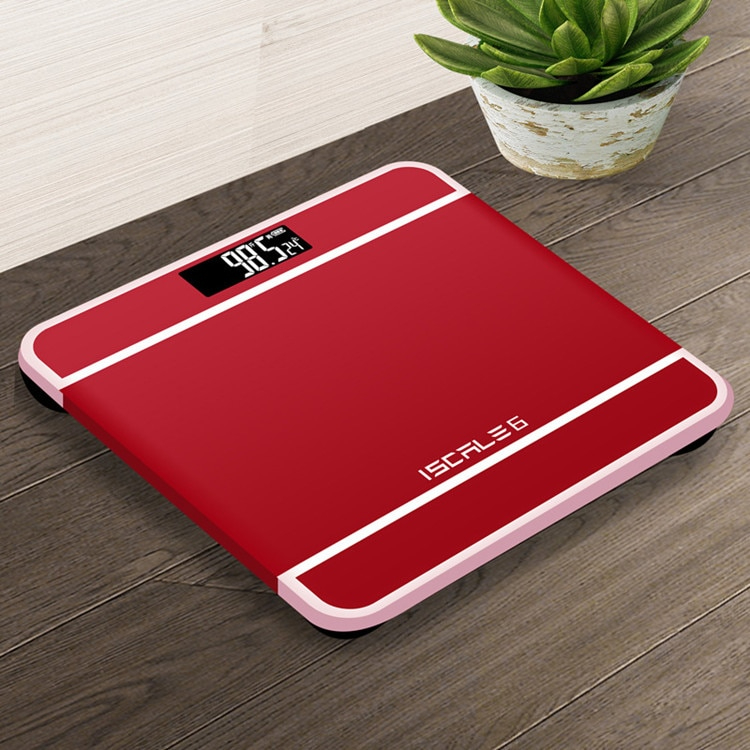Digital Weight Machine Body Scale LCD Display Tempered Glass Electronic Weighing Scale 180KG