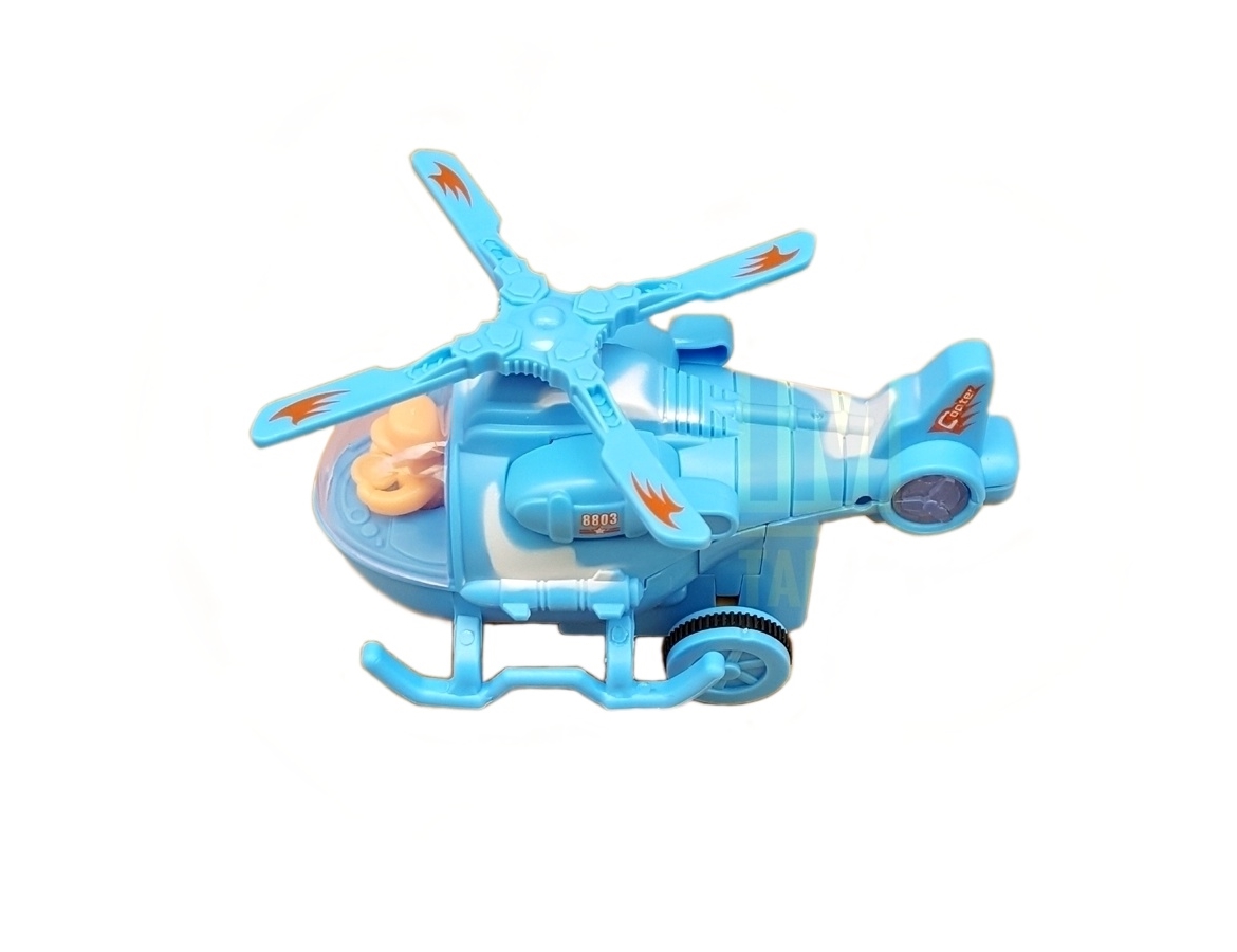 Helicopter with Friction Power for Kids