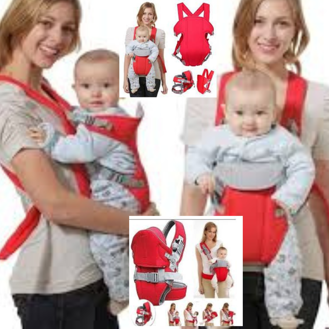 Multicolor Adjustable Baby and Baba Carrier 3 to 18 Month 2-in-1 Backpack with Strong Material Safety Belt Adapt to Newborn Baby