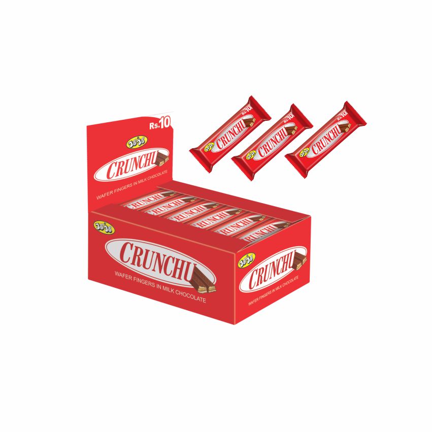 Jojo Crunchu Chocolates (24 Pieces) Rs.10